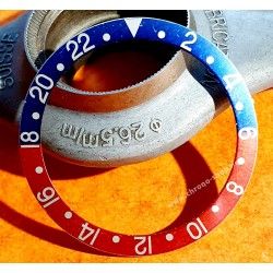 Rolex GMT Master watch Faded Serifs PEPSI Blue & Pink tons 16700,16710,16760 Bezel 24H Insert Part