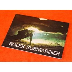 VINTAGE 1984 ROLEX SUBMARINER 16660, 5513, 16800, 16808, 16803  Booklet Manual in Near Mint Condition