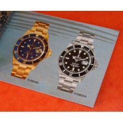 VINTAGE 1984 ROLEX SUBMARINER 16660, 5513, 16800, 16808, 16803  Booklet Manual in Near Mint Condition