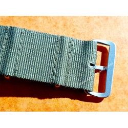 JAMES BOND KHAKI Nylon NATO WATCH BAND Strap Military G-10 BREITLING, IWC, ZENITH, PATEK, TAG HEUER, OMEGA