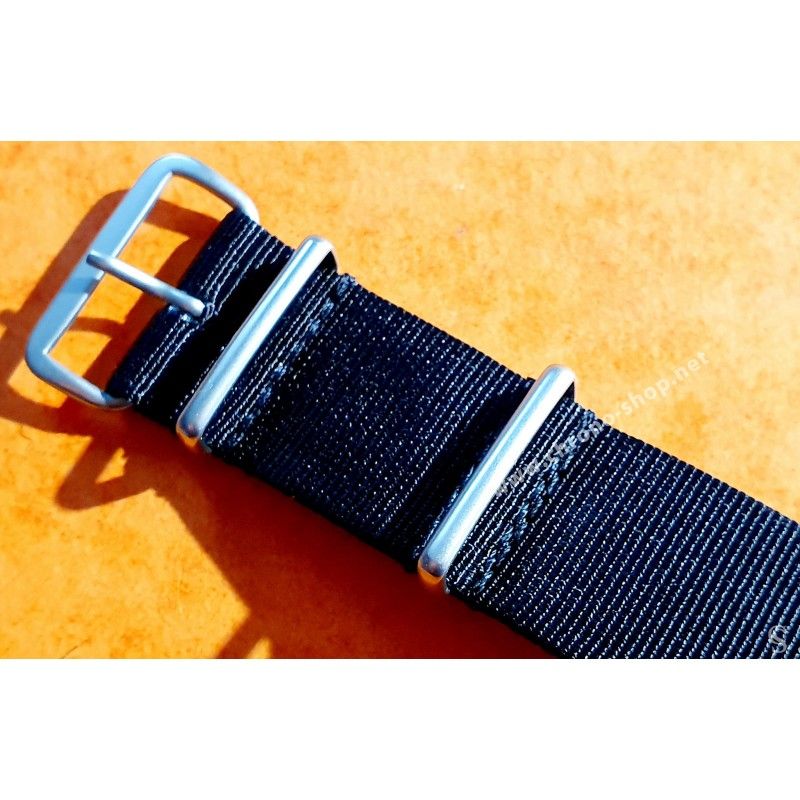 JAMES BOND KHAKI Nylon NATO WATCH STRAP 22mm BAND Strap Military G-10 BREITLING,IWC,ZENITH,PATEK,TAG HEUER,OMEGA