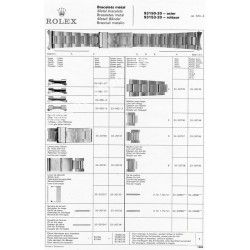 ROLEX ORIGINAL ENDLINK 501B 20mm FIXAGE BRACELET OYSTER 93150 MONTRES SUBMARINER 16610,14060,14060M,168000,16800,GMT 16700