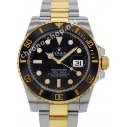 Rolex Rare Cadran Accessoire Horlogerie Montres Submariner Date or, Bitons 116618, 116613 Chromalight