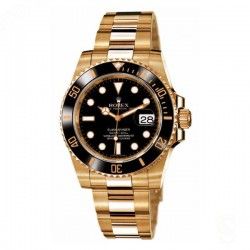 Rolex Rare Cadran Accessoire Horlogerie Montres Submariner Date or, Bitons 116618, 116613 Chromalight