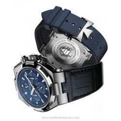 Vacheron Constantin Bracelet rubber, caoutchouc bleu montres Overseas Chronograph 49150,Dualtime 47450/b01a-9227