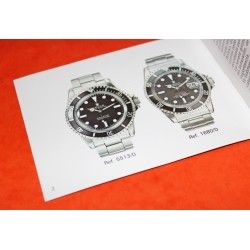 VINTAGE 1978 ROLEX SUBMARINER double RED DRSD SEADWELLER 1665 Redsub 1680 5513 WATCH BOOKLET CIRCA 78s 