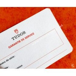 TUDOR Carte Garantie FRANCE vierge Révision internationale Montres Chronograph,Submariner,BlackBay,Pelagos,Fast Riders