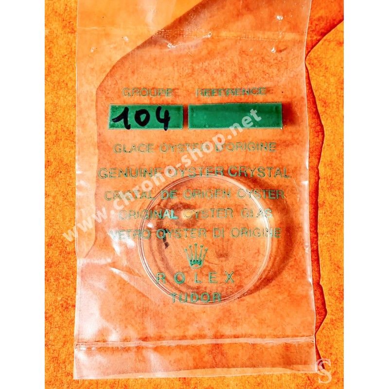 ROLEX Genuine Cyclop 109 Datejust Turn-o-graph 6309 Plexiglas Watch Part Crystal Factory Sealed Package