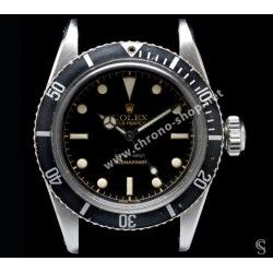 ROLEX INCREDIBLE & RAREST VINTAGE GENUINE USED TROPIC SUPERDOME 18, SUBMARINER 6536 JAMES BOND 007 RARE CRISTAL WATCH