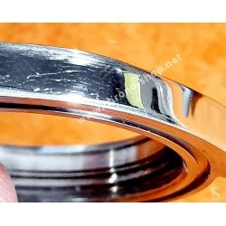Rolex Vintage 1964 Rare & Authentic Watch Part Screwed Caseback Umpolished Steel GMT MASTER 1675 Gilt IV.64
