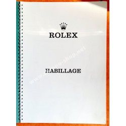 ROLEX R7 RARE TECHNICAL MANUAL COMPLETE MOVEMENT SPARE PART CATALOGUE SERVICE REPAIR INFO WERK 3085,3185,5035 VALJOUX 72,727