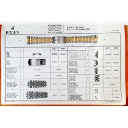 ROLEX CATALOGUE TECHNIQUE PIÈCES MONTRES BRACELETS 93150,78363,9315,17000,62510,7835,78790,78390