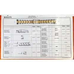 ROLEX CATALOGUE TECHNIQUE PIÈCES MONTRES BRACELETS 93150,78363,9315,17000,62510,7835,78790,78390