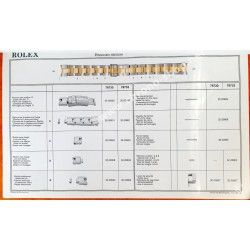 ROLEX CATALOGUE TECHNIQUE PIÈCES MONTRES BRACELETS 93150,78363,9315,17000,62510,7835,78790,78390