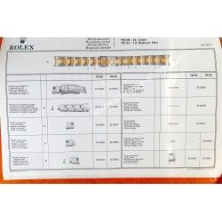 ROLEX CATALOGUE TECHNIQUE PIÈCES MONTRES BRACELETS 93150,78363,9315,17000,62510,7835,78790,78390