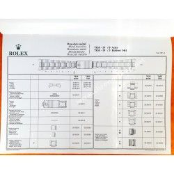 ROLEX CATALOGUE TECHNIQUE PIÈCES MONTRES BRACELETS 93150,78363,9315,17000,62510,7835,78790,78390