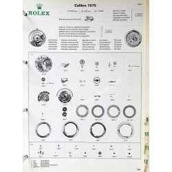 ROLEX R6 RARE TECHNICAL MANUAL COMPLETE MOVEMENT SPARE PART CATALOGUE SERVICE REPAIR INFO WERK