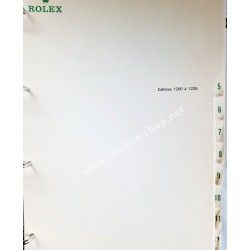 ROLEX R6 RARE TECHNICAL MANUAL COMPLETE MOVEMENT SPARE PART CATALOGUE SERVICE REPAIR INFO WERK