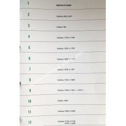 ROLEX RARE CATALOGUE TECHNIQUE PIÈCES DÉTACHÉES DE RECHANGE MONTRES GUIDE R6