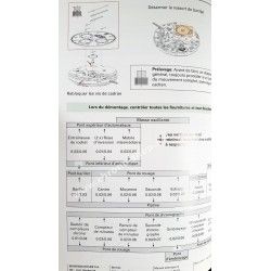 ROLEX TUDOR CATALOGUE HORLOGERIE MANUEL TECHNIQUE A CALIBRES 1220,1520,1575,1570,1520,1580,2030,2035,3035,3055