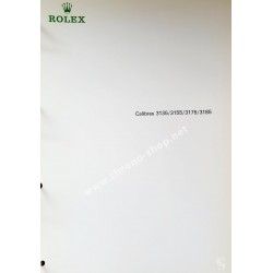 ROLEX TUDOR CATALOGUE HORLOGERIE MANUEL TECHNIQUE A CALIBRES 1220,1520,1575,1570,1520,1580,2030,2035,3035,3055