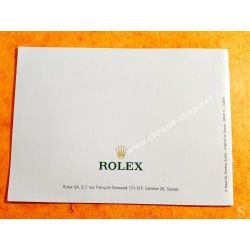 ROLEX AUTHENTIQUE LIVRET FRANÇAIS MONTRES HOMMES SPORT GMT MASTER II 16710,16713,16718