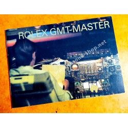 Rolex Genuine discontinued Watch Booklet advertising GMT MASTER II 16710, 16713, 16718