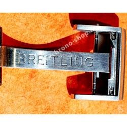 Breitling authentique boucle, fermoir déployant satinée 20mm ref A20DSA.1 Bracelet cuir