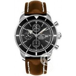 Breitling authentique Bracelet cuir Barenia Couleur Tabac 24mm ref 444X Navitimer 46mm,Superocean Heritage II 46