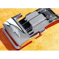 Breitling Steel 18mm polished folding Deployment clasp Men's Buckle A18D.1 Chronomat airBorne 41,Chronomat