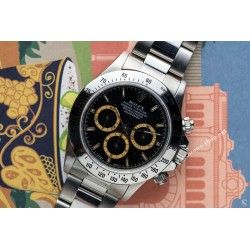 Rolex Rares Aiguilles heures & Minutes Luminova Montres hommes Daytona Cosmograph 16520 Cal 4030 Zenith El Primero