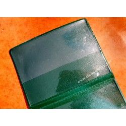 Rare & Vintage ROLEX Green Grain Leather Large Billfold Wallet AUTHENTIC ref 100.00.41