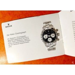 Rolex 1972 Vintage Livret Montres anciennes Paul Newman Daytona 6263,6262,6265,6240,6239