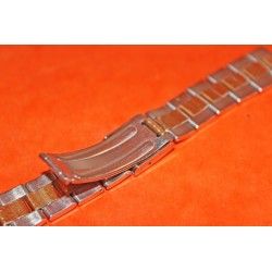 BRACELET PLAQUE OR / ACIER MONTRES BAUME ET MERCIER 17MM 