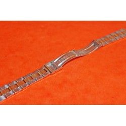BRACELET PLAQUE OR / ACIER MONTRES BAUME ET MERCIER 17MM 