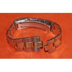 BRACELET PLAQUE OR / ACIER MONTRES BAUME ET MERCIER 17MM 