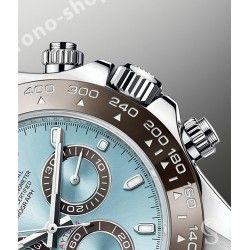 Rolex Rare jeu Aiguilles chromalight montres Rolex Daytona Platine, Platinium Ref 116506 LN 50th Anniversaire