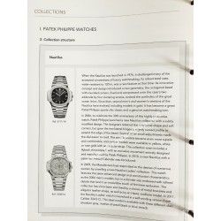 PATEK PHILIPPE CATALOGUE PROFESSIONNEL ETUDE DE LA MARQUE,SERVICE CLIENT,REVISION,HISTOIRE,MONTRES NAUTILUS,CALATRAVA,WORLDTIMER