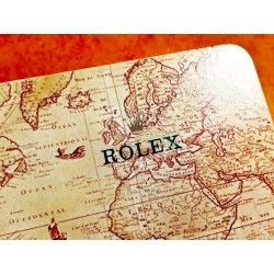 ROLEX RARE COLLECTION CALENDRIER CARTE MAPPEMONDE MONTRES VINTAGES ROLEX 1977-1978