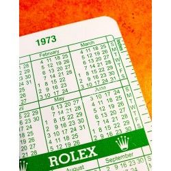 ROLEX RARE COLLECTION CALENDRIER CARTE MONTRES VINTAGES ROLEX 1966-1967