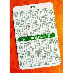 Rolex Goodie accessorie vintage Calendar, calendario Wristwatches all models Date year Circa 1966-1967