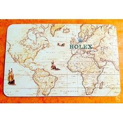 ROLEX RARE COLLECTION CALENDRIER CARTE MAPPEMONDE MONTRES VINTAGES ROLEX 1977