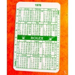 Rolex Goodie accessorie vintage Calendar, calendario Wristwatches all models Date year Circa 1970-1971