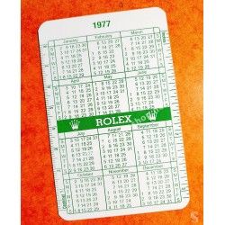 Rolex Goodie accessorie vintage Calendar, calendario Wristwatches all models Date year Circa 1978-1979