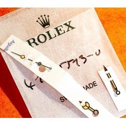 ROLEX NOS CREAMY YELLOW ORIGINAL 1680,1665 TRITIUM HANDS SET WATCH SUBMARINER DATE, SEA-DWELLER MERCEDES Cal 1570, 1560