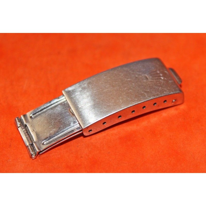 Vintage Rolex 1982 13mm Mid Sized 17/19mm Oyster Watch Band clasp buckle