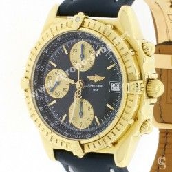 Breitling authentique Aiguille chronographe Centrale Ancre or jaune