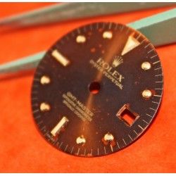 Rolex 80's GMT MASTER BRONZE NIPPLE DIAL VINTAGE 16758 -16753 Genuine Gmt Brown Dial Tutone