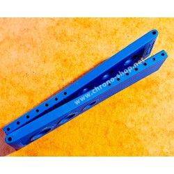 Breitling Authentique Ocean Racer Bracelet caoutchouc bleu pour boucle déployante 24mm/20mm Ref 205S