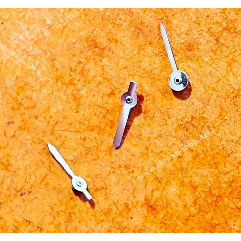 Breitling Watch parts preowned & genuines 3 x Silver subdials hands for